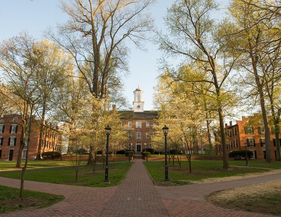 The College Green on Ohio University's Athens campus.